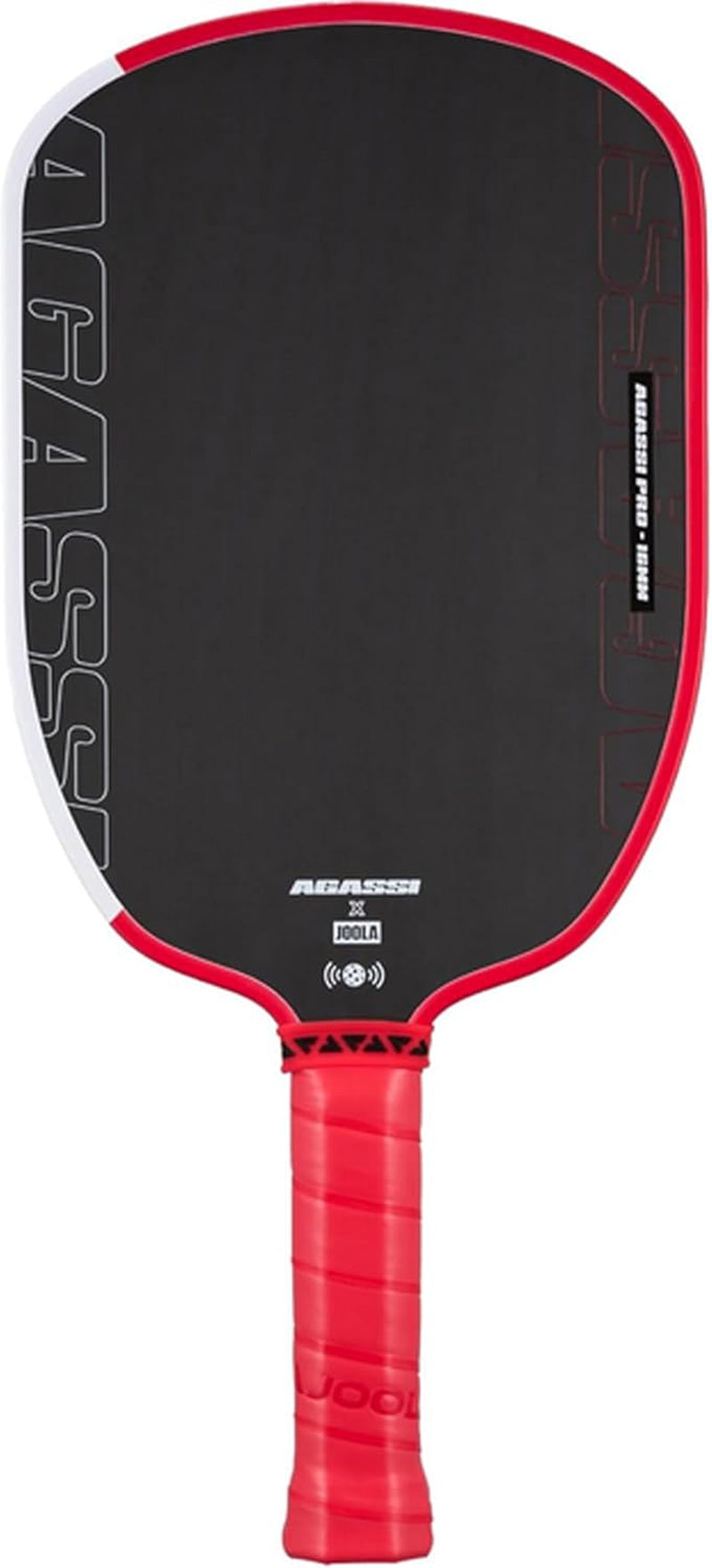 JOOLA GRAF Edge 16Mm Pickleball Paddle - Carbon Fiber Pickleball Racket for Increased Spin & Control - Agassi Shape for Power & Precision - UPA-A Certified - USAP Approved - NFC Chip Enabled