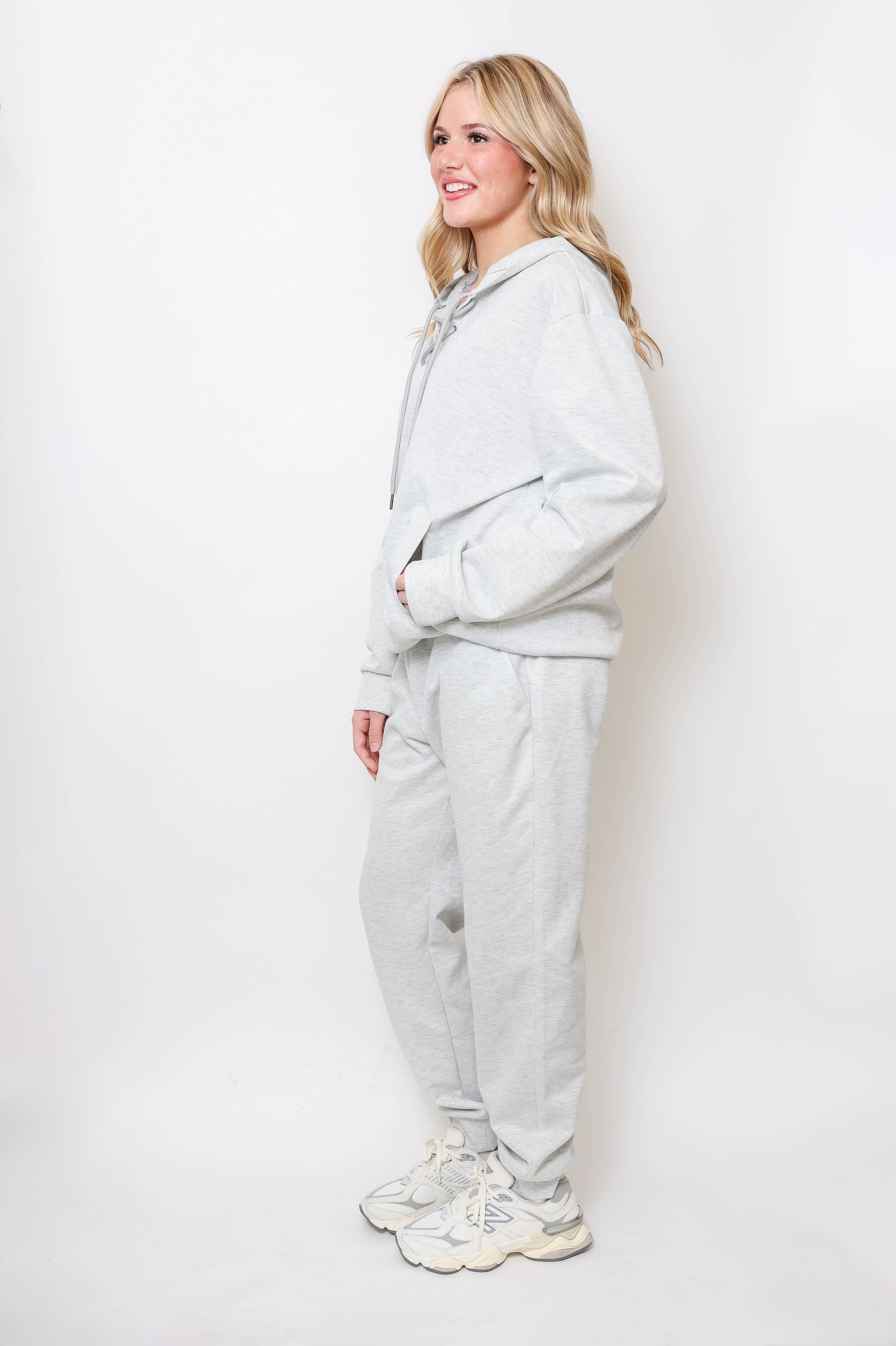 Women's Lace-Up Hoodie & Jogger UltraTech Set - 3Sons Sports & Fitness