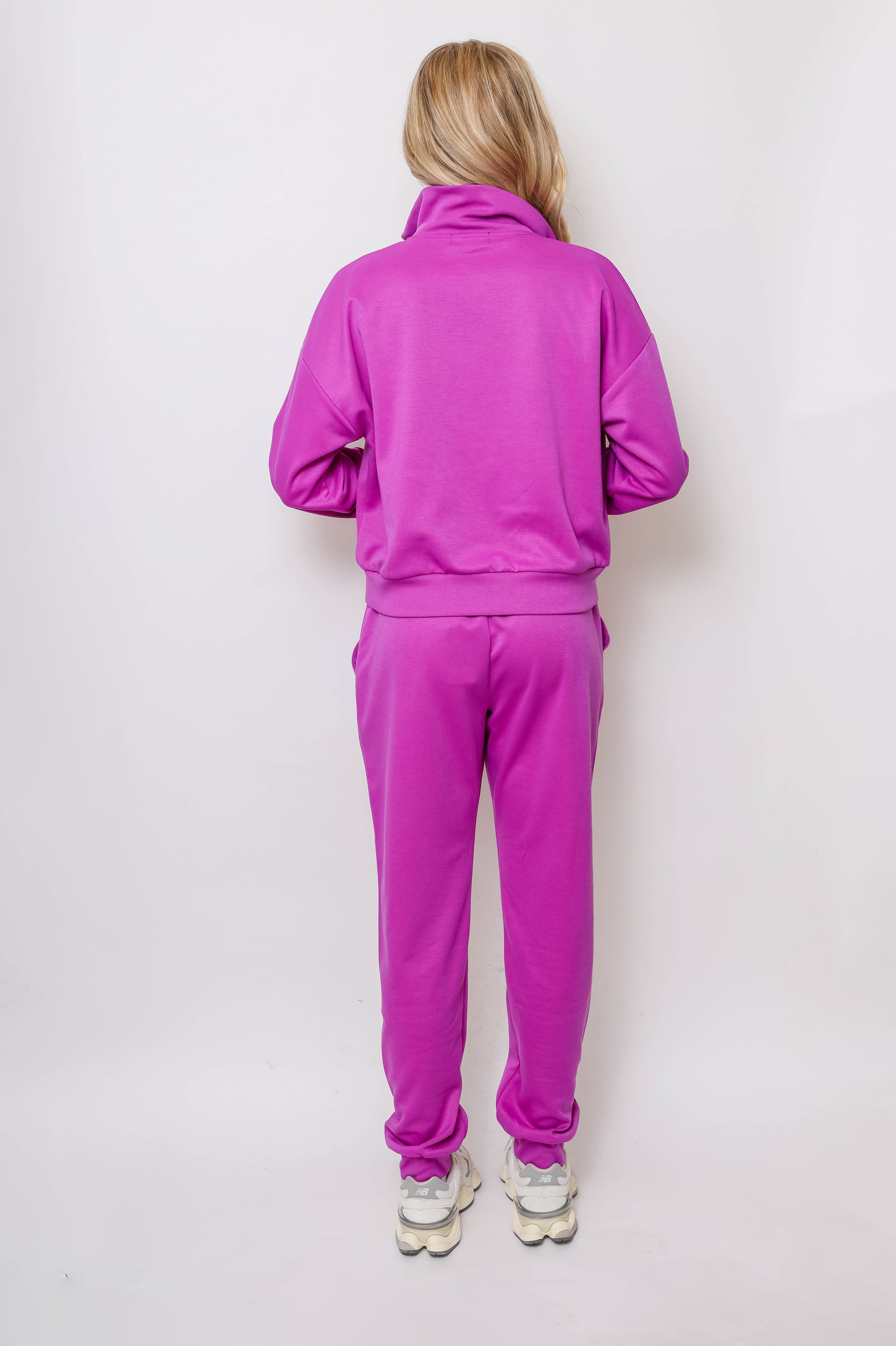 Women's Quarter-Zip Pullover & Jogger Set - 3Sons Sports & Fitness