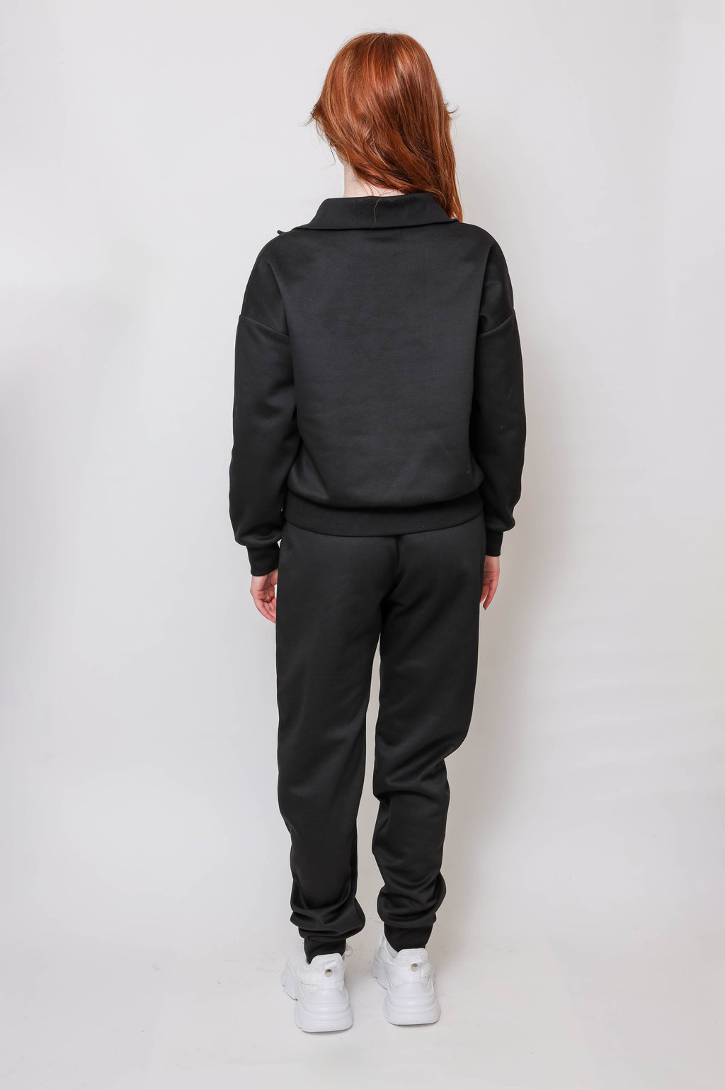 Women's Quarter-Zip Pullover & Jogger Set - 3Sons Sports & Fitness
