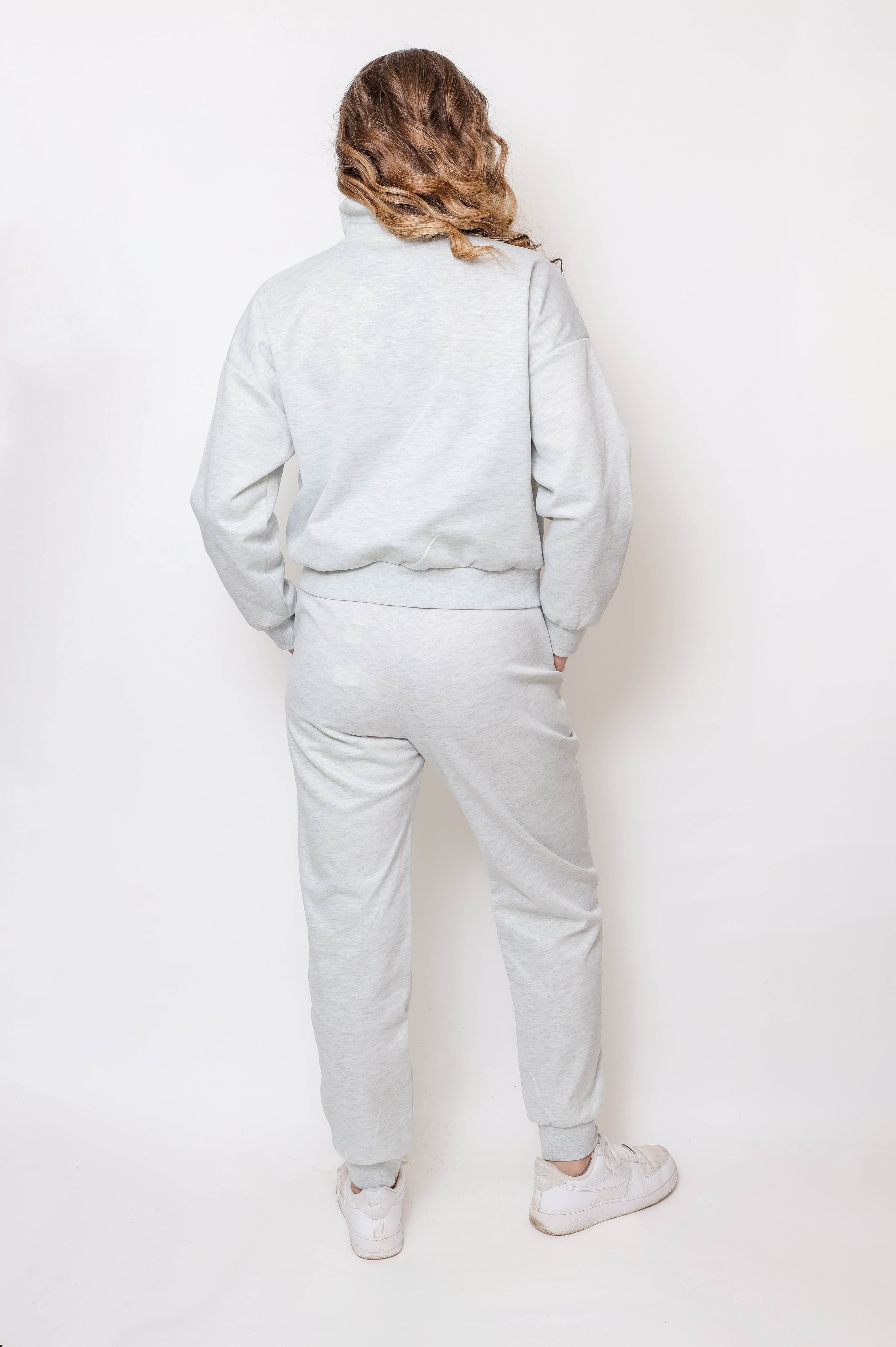 Women's Quarter-Zip Pullover & Jogger Set - 3Sons Sports & Fitness