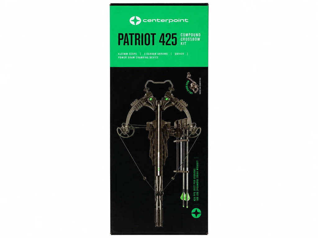 Centerpoint Patriot 425 with Power Draw Crossbow (Black)
