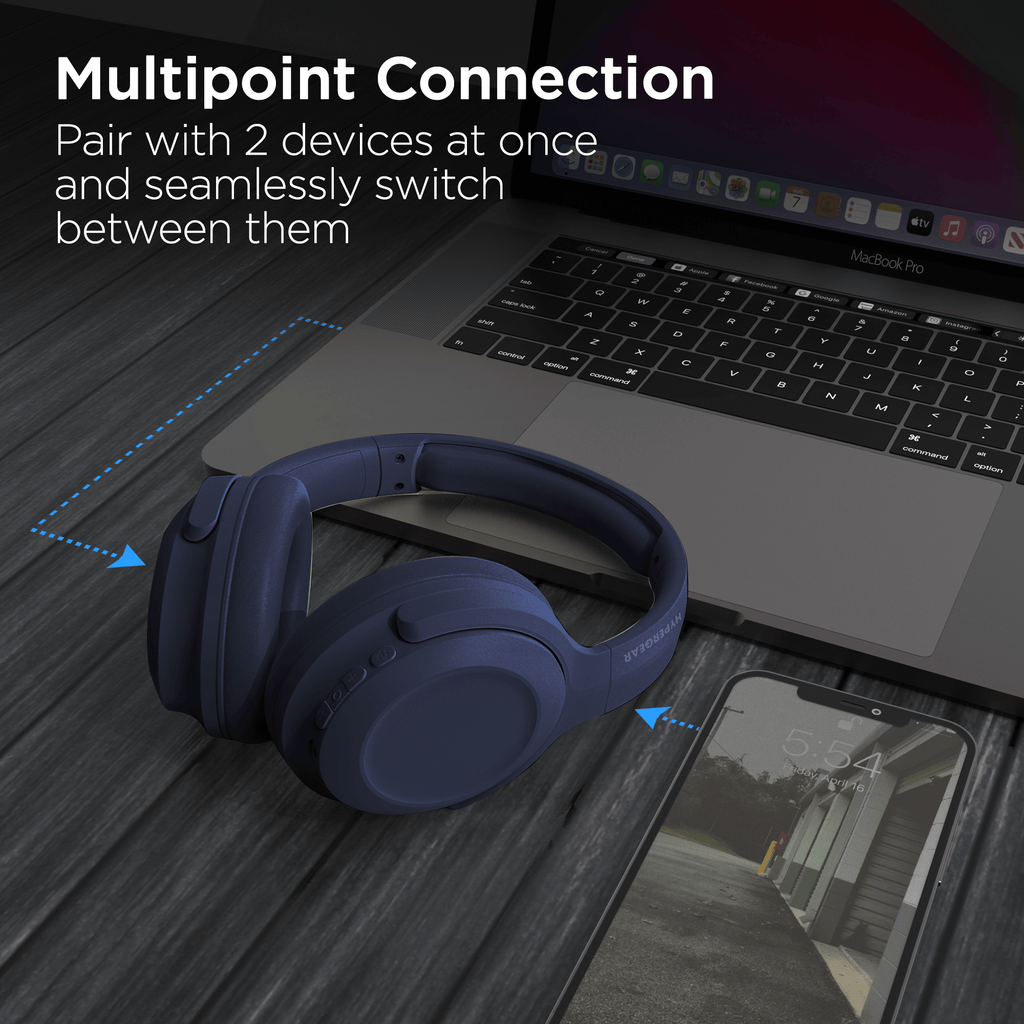 HyperGear Stealth2 ANC Wireless Headphones