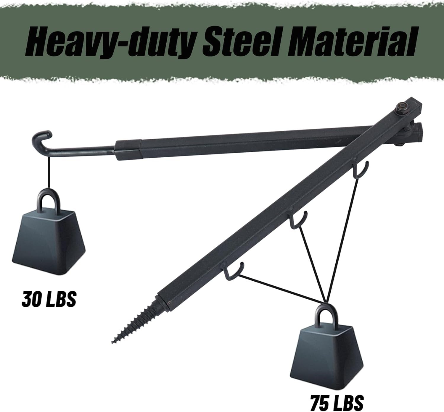 Highwild Tree Stand Bow Hanger Gear Holder Accessory Hook - Pack of 3
