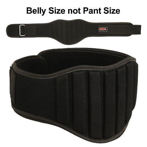 Weight Lifting Belt For Gym Workout 8" Wide - Lumber Back Support All Sizes - 3Sons Sports & Fitness