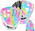 Kids Baseball Glove,Softball Gloves,Baseball Softball Mitt for Kids Girls Toddlers, Tee Ball Glove for Training and Beginner Play, Left Hand Glove, Right Hand Throw
