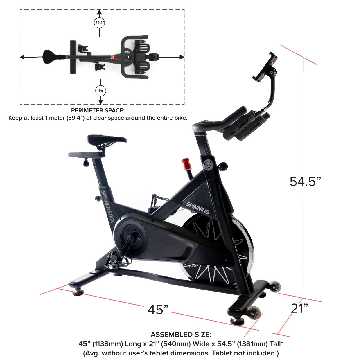 Edge Connected Spinner® Bike