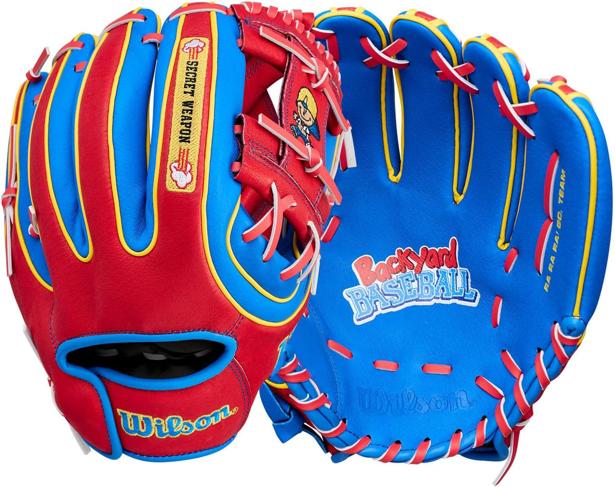 Wilson | A450 | Adult + Youth Baseball Glove + Mitt | Sizes 10.75" - 12" | Right + Left Hand Throw | Multiple Styles