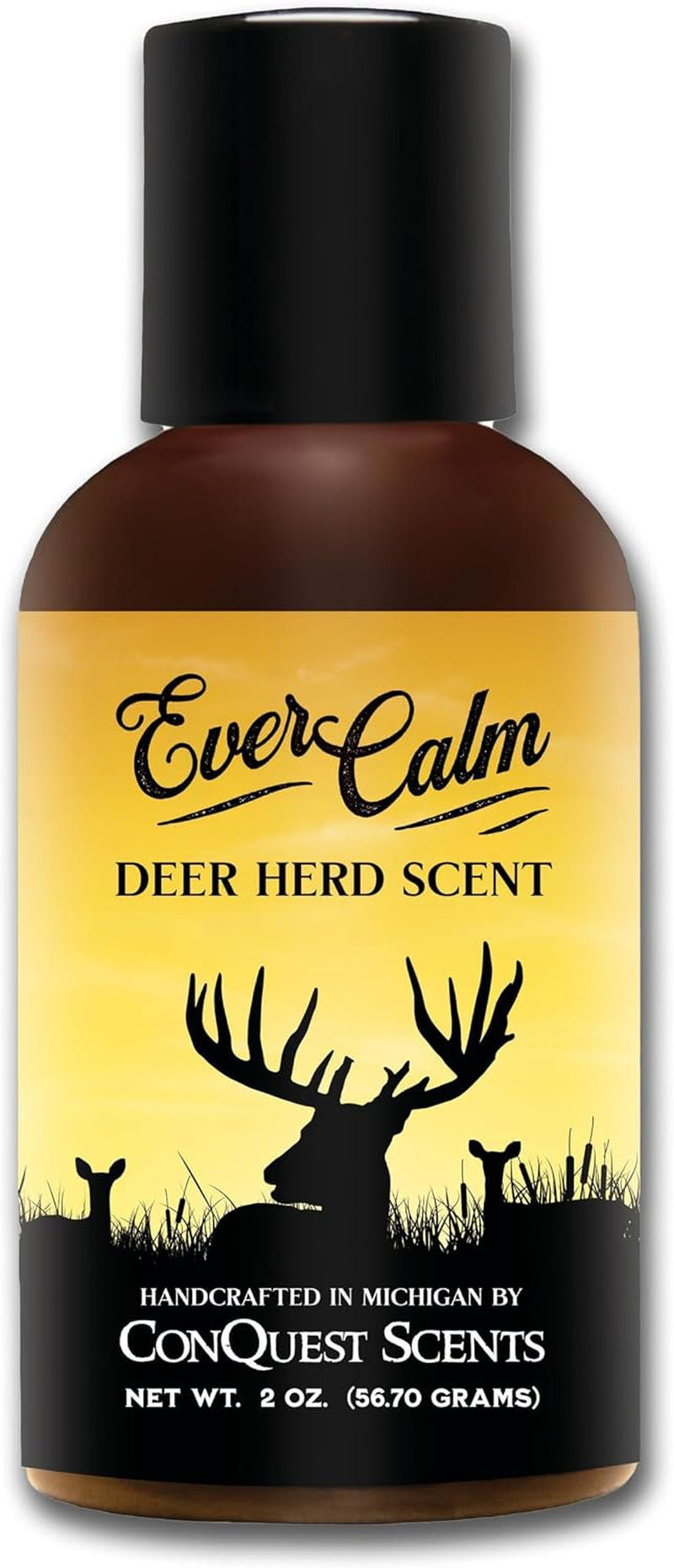Conquest Scents Evercalm Deer Herd Scent Scent Original Formula – Deer Attractant & Calming Scent – All-Season Effectiveness Deer Hunting Scents