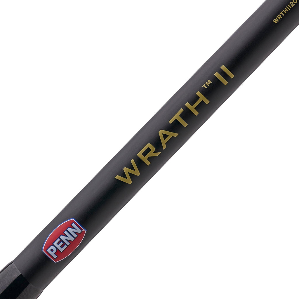 PENN Wrath II Spinning Fishing Combo, 6'6" Medium Light Rod, 2500 Size Reel