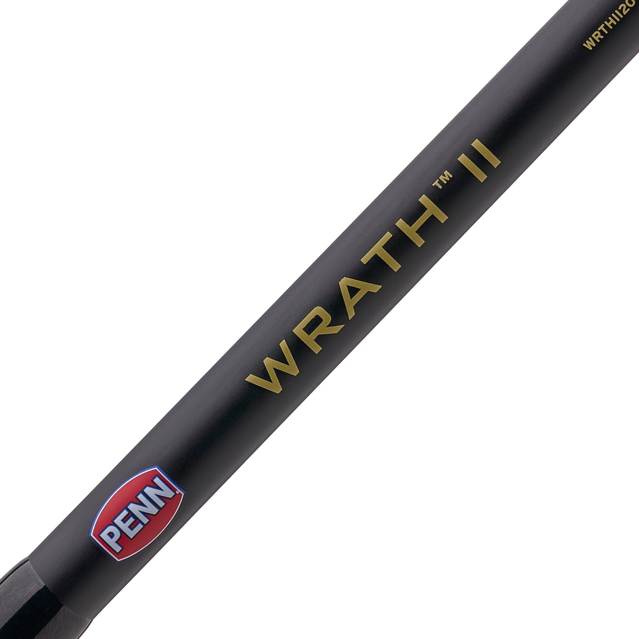 PENN Wrath II Spinning Fishing Combo, 6'6" Medium Light Rod, 2500 Size Reel
