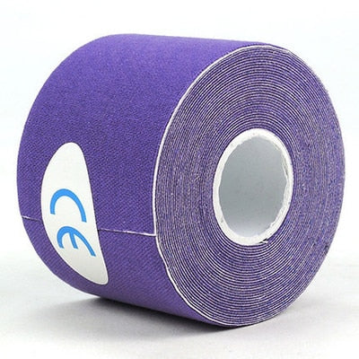 2Size Kinesiology Tape Athletic Tape Sport Recovery Tape Strapping Gym Fitness Tennis Running Knee Muscle Protector Scissor - 3Sons Sports & Fitness