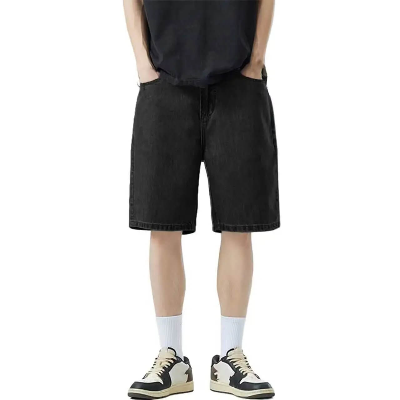 Loose Fit Denim Shorts for Teens – Five Quarter Length