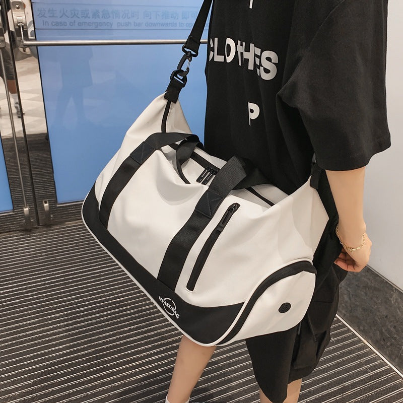 Waterproof Gym Duffel Bag with Wet Dry Separation