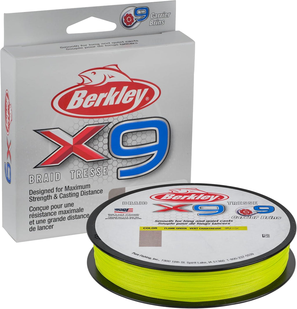 Berkley X9 Braid Fishing Line