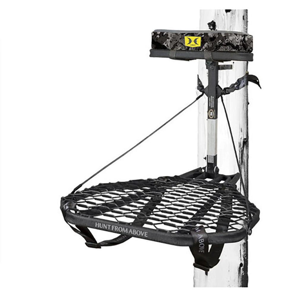 Hawk Ranger Traction 3-Pack Climbing Sticks with Treestand and Body Harness
