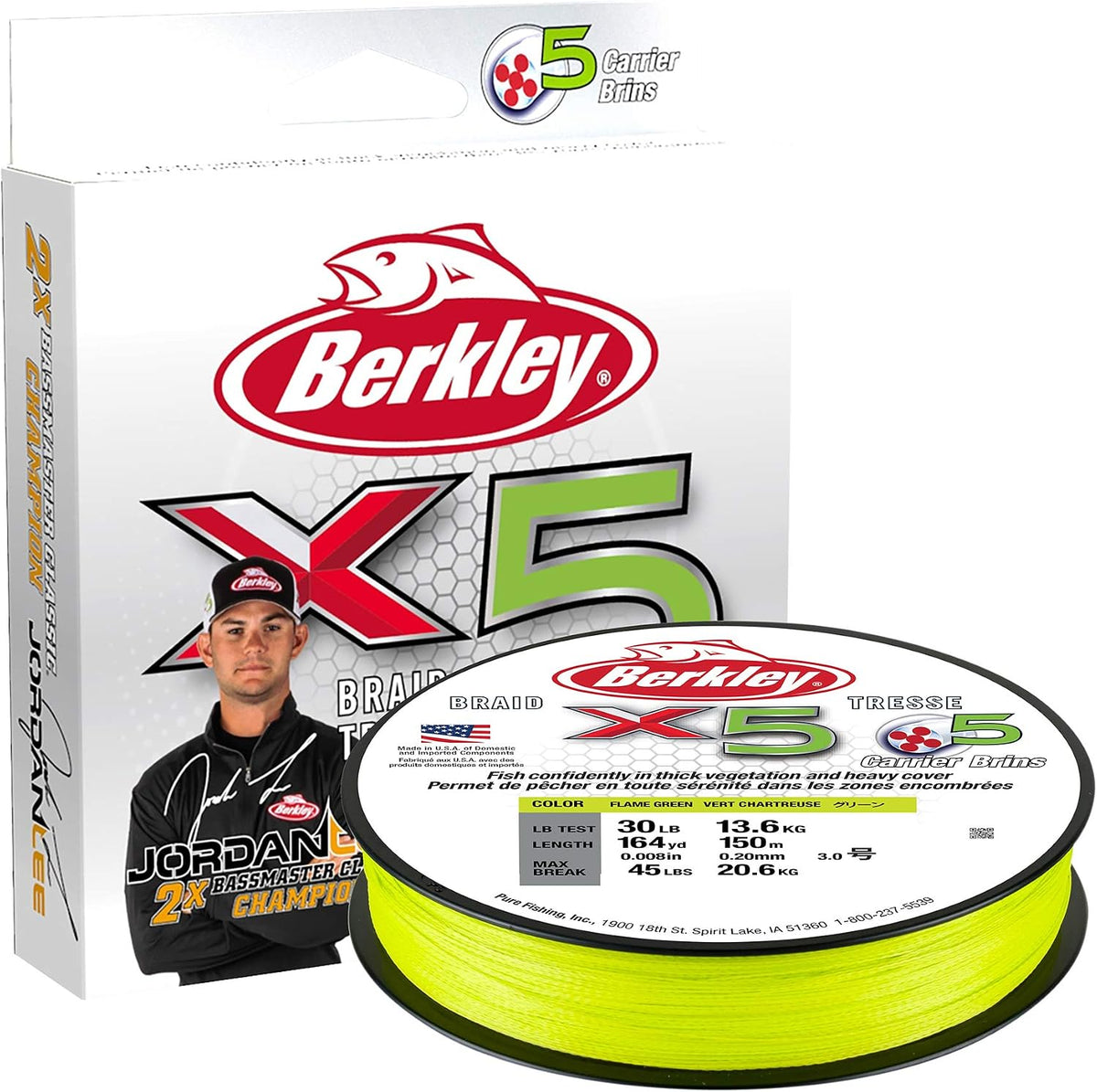 Berkley X5 Braid Fishing Line
