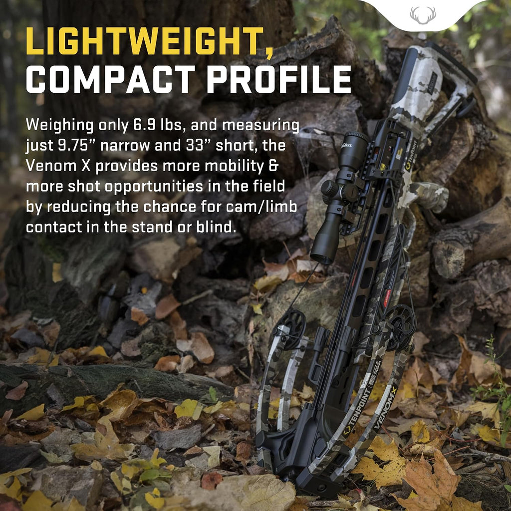 Tenpoint Venom X - 390 FPS - Lightest Acuslide Bow Ever