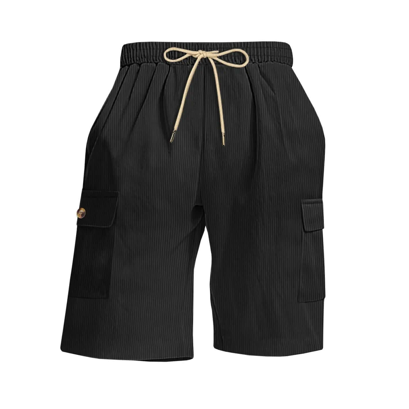Men's Corduroy Multi-Pocket Shorts – Sports Casual Wear