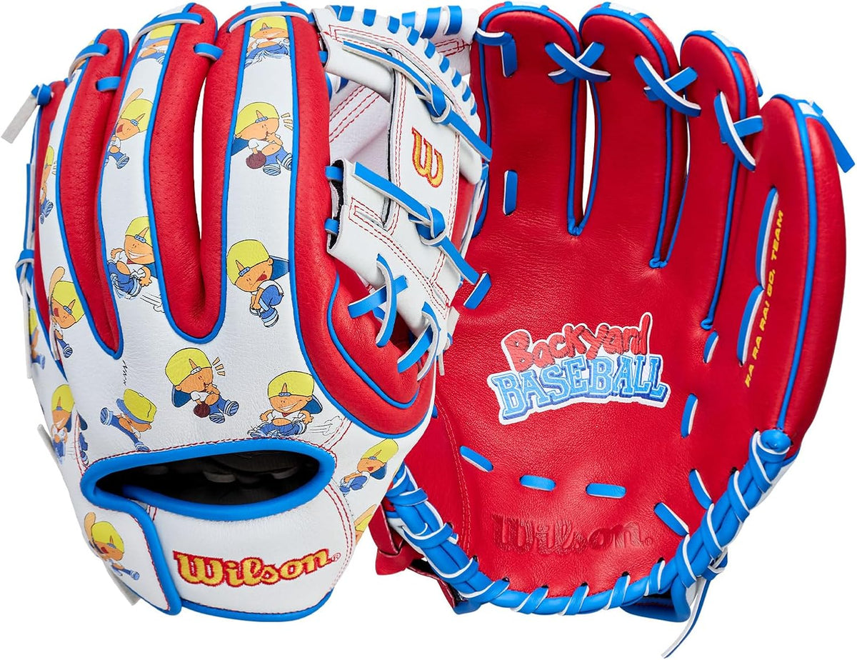 Wilson | A450 | Adult + Youth Baseball Glove + Mitt | Sizes 10.75" - 12" | Right + Left Hand Throw | Multiple Styles