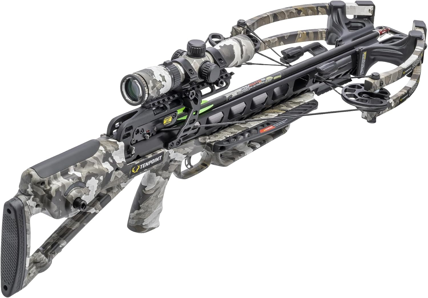 Tenpoint Turbo X Crossbow - 415 FPS - Equipped with 100-Yard Rangemaster Scope, Acuslide Cocking & De-Cocking System + S2 Trigger