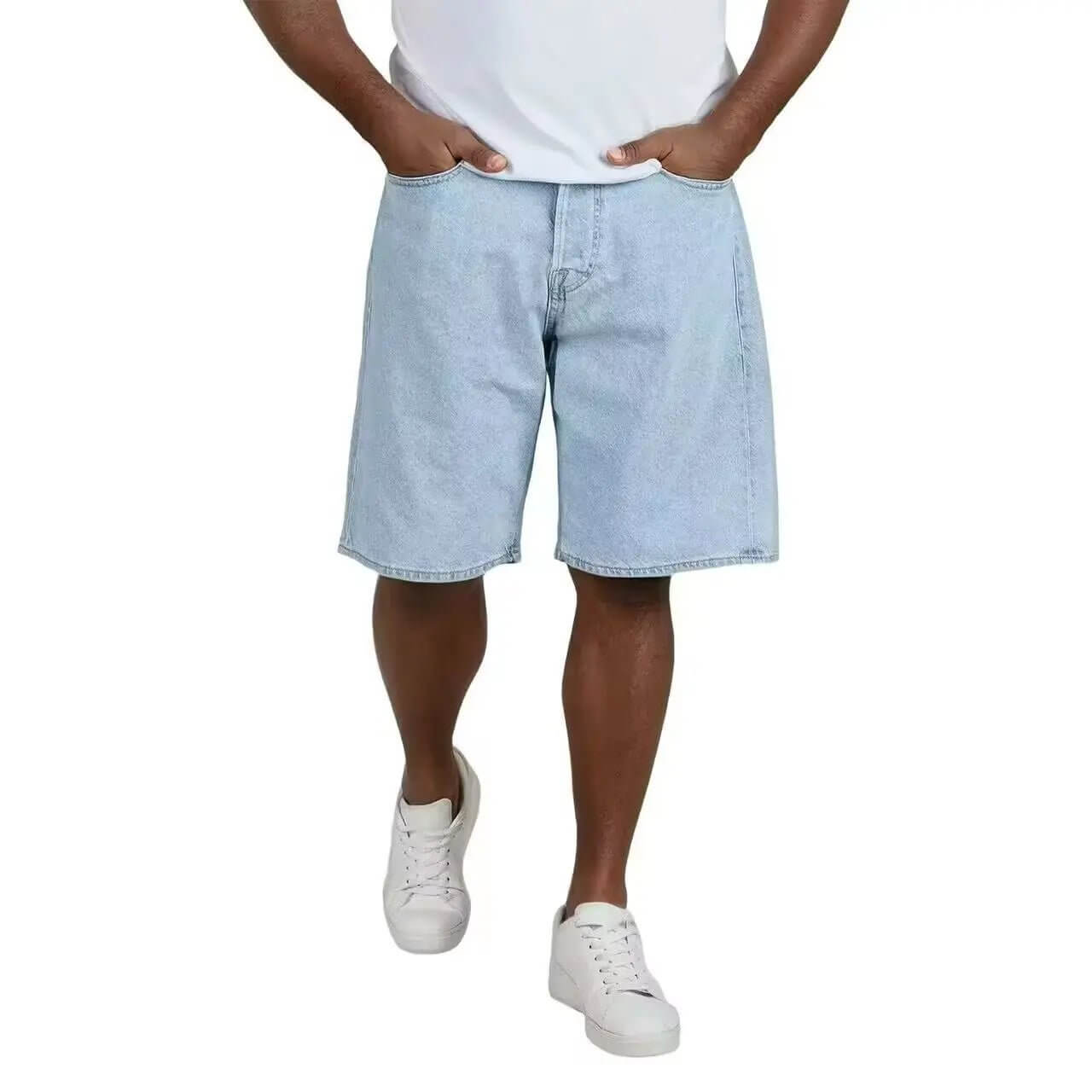 Loose Fit Denim Shorts for Teens – Five Quarter Length