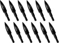 12Pcs Archery Arrow Tips 100/125/150/200 Grain Field Tips 5/16 Inch Screw in Bullet Points , Archery Target Crossbow Practice Tip for Arrow Recurve Bow Compound Bow, Hunting Bow Arrow Target Practice
