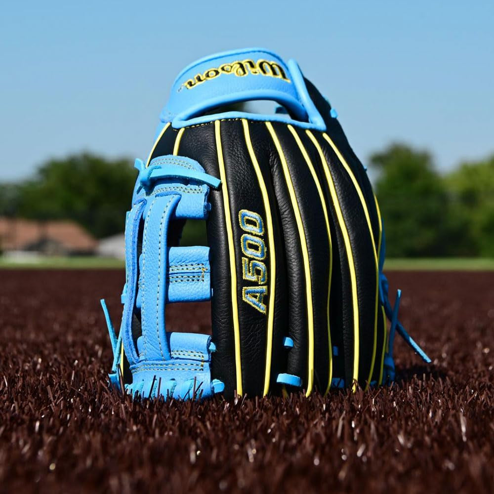 Wilson | A500 | Adult + Youth Baseball Glove + Mitt | Sizes 10.5" - 12.5" | Right + Left Hand Throw | Multiple Styles