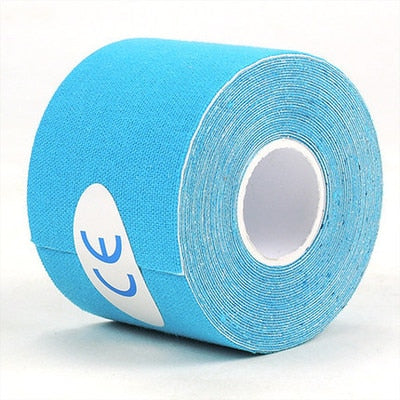 2Size Kinesiology Tape Athletic Tape Sport Recovery Tape Strapping Gym Fitness Tennis Running Knee Muscle Protector Scissor - 3Sons Sports & Fitness