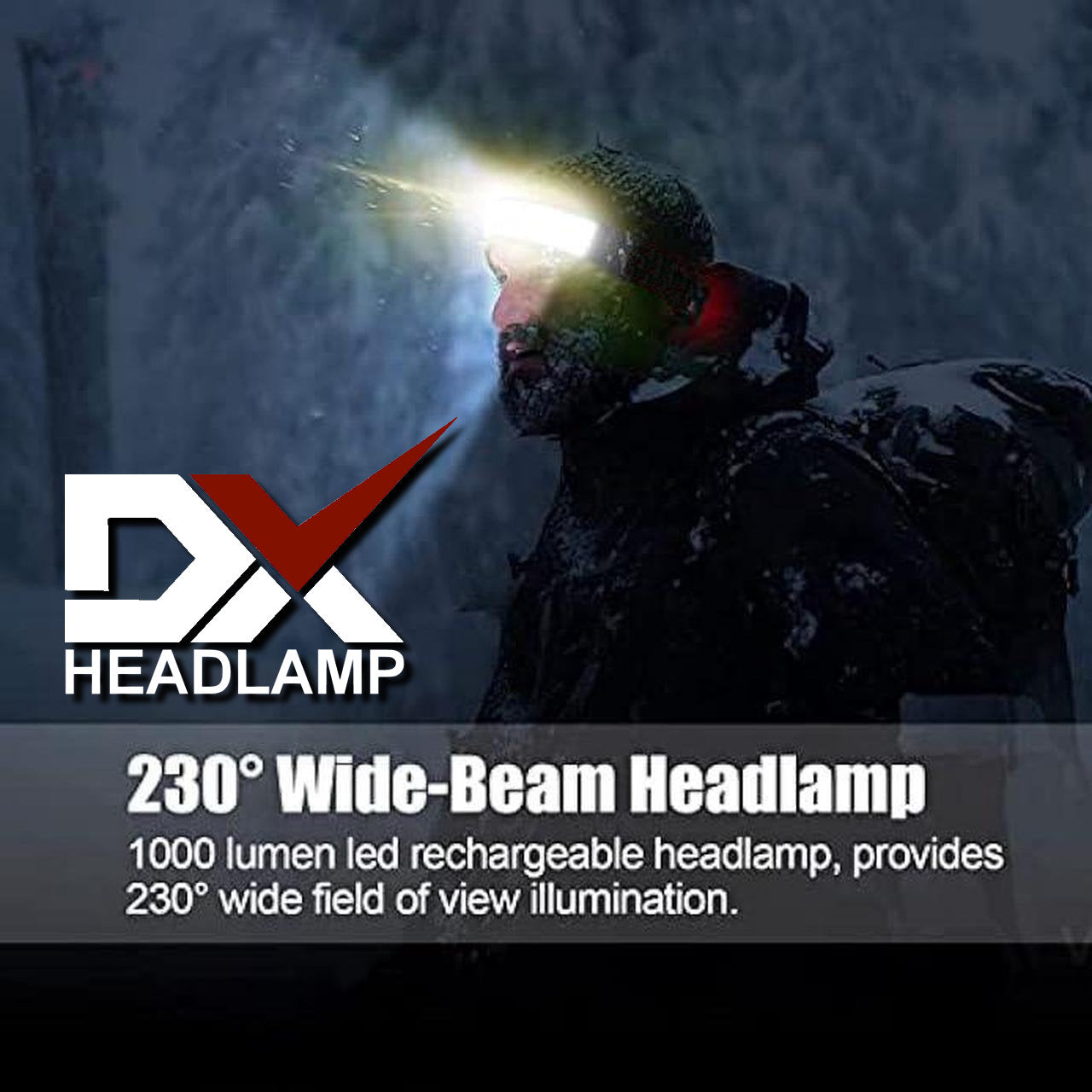 DX HEADLAMP - 3Sons Sports & Fitness