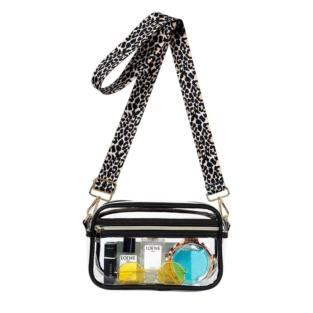 Kendall Leopard Stadium Camera Crossbody - 3Sons Sports & Fitness