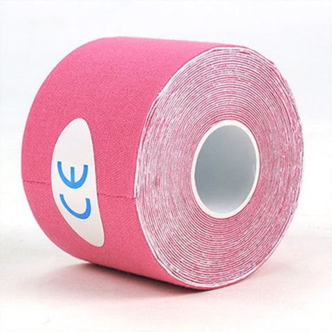 2Size Kinesiology Tape Athletic Tape Sport Recovery Tape Strapping Gym Fitness Tennis Running Knee Muscle Protector Scissor - 3Sons Sports & Fitness