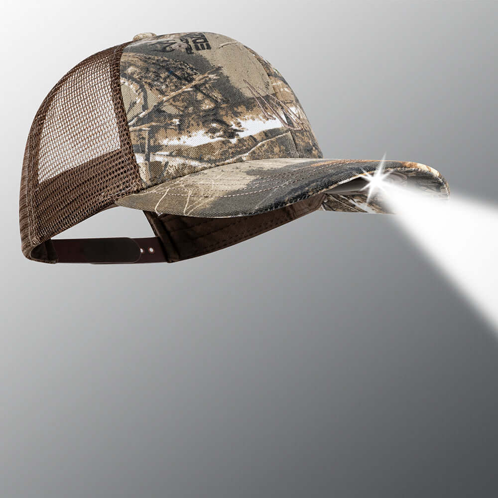 POWERCAP 3.0 Rechargeable LED Lighted Headlamp Hats and IPX4 Rating - One Size - 3Sons Sports & Fitness