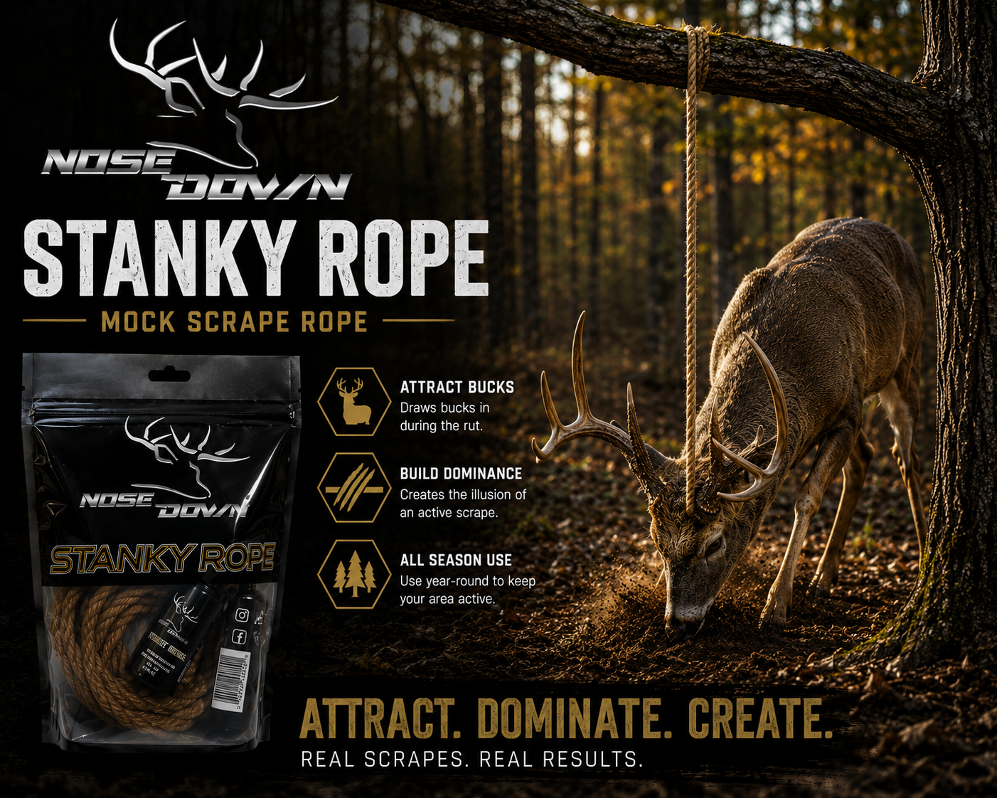 Stanky Rope Scrape Rope - 3Sons Sports & Fitness
