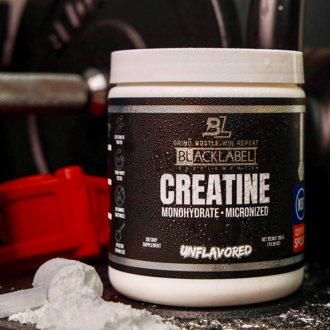 Creatine Monohydrate Powder — Pure 5g Unflavored