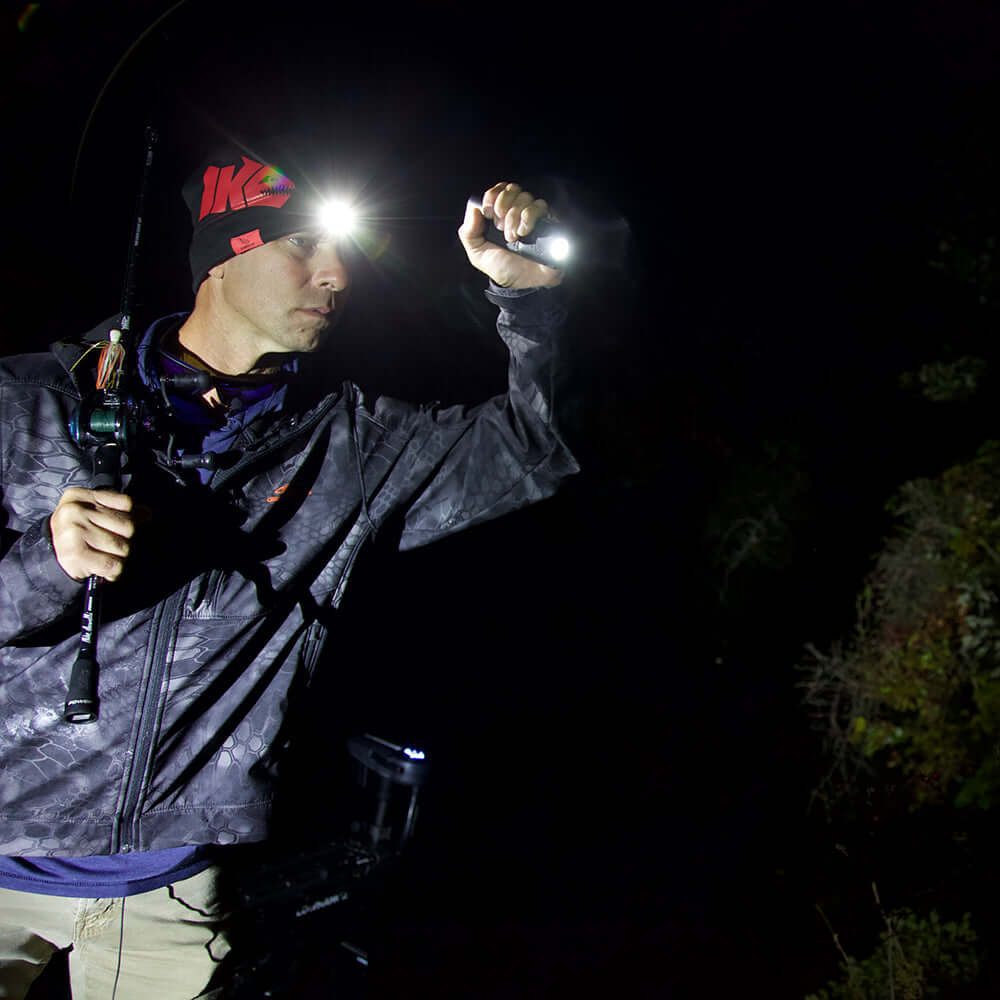 POWERCAP 2.0 Mike Iaconelli Pro Series Fishing LED Lighted Headlamp Beanies - 3Sons Sports & Fitness