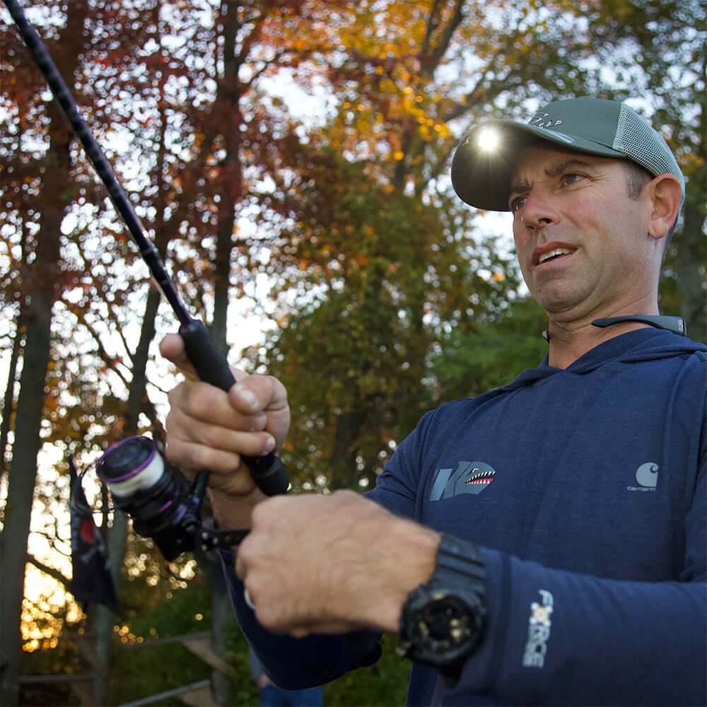 POWERCAP 2.0 Mike Iaconelli Pro Series Fishing LED Lighted Headlamp Hat - 3Sons Sports & Fitness