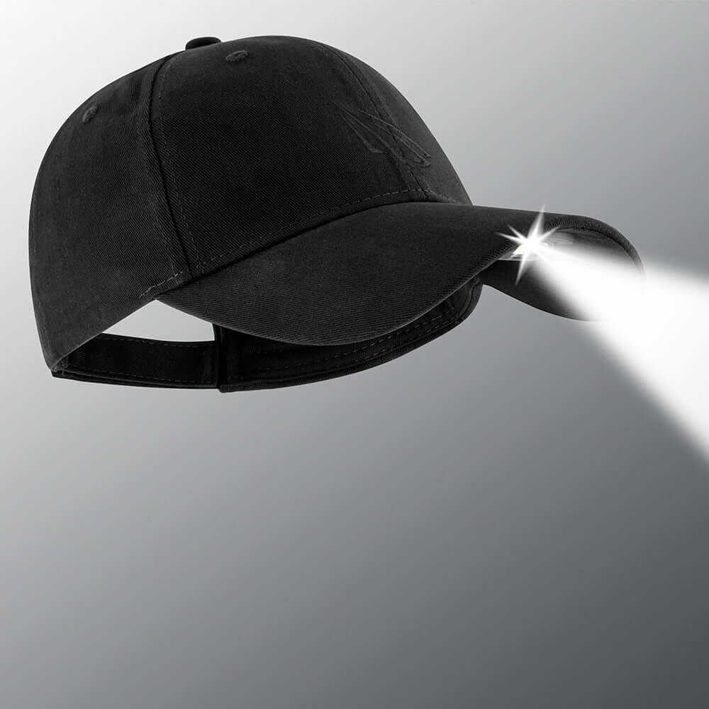 POWERCAP 3.0 Rechargeable LED Lighted Headlamp Hats and IPX4 Rating - One Size - 3Sons Sports & Fitness