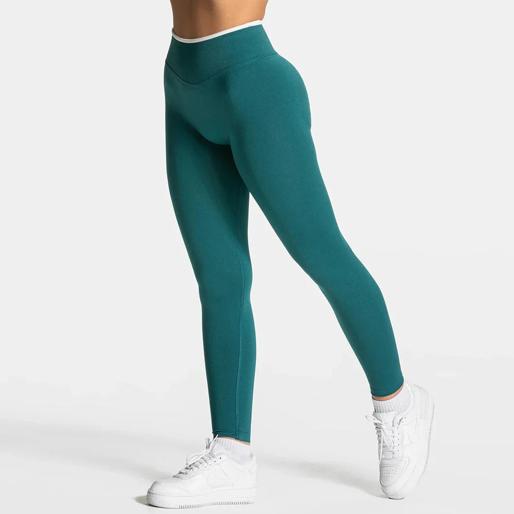 Women's Seamless Scrunch Booty Leggings — High-Waist Yoga Pants