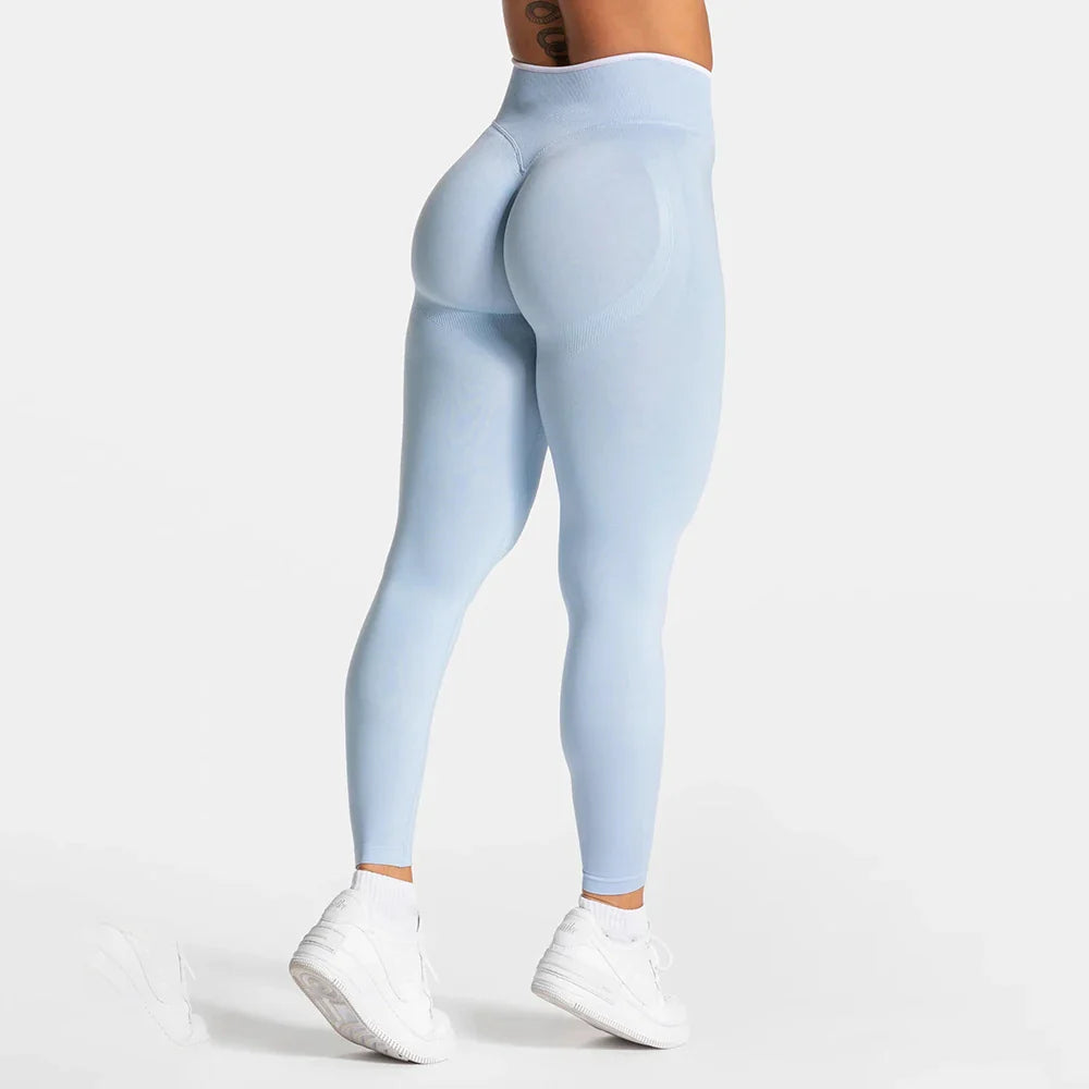 Women's Seamless Scrunch Booty Leggings — High-Waist Yoga Pants