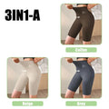 Women's High-Waist Gym Shorts — Quick-Dry Yoga & Cycling