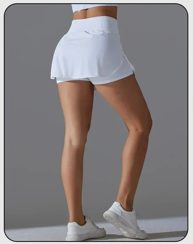 Women's High-Waist Yoga Shorts with Pockets — Gym Sportswear - 3Sons Sports & Fitness