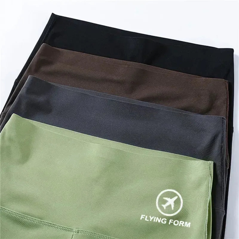 Women's High-Waist Gym Shorts — Quick-Dry Yoga & Cycling