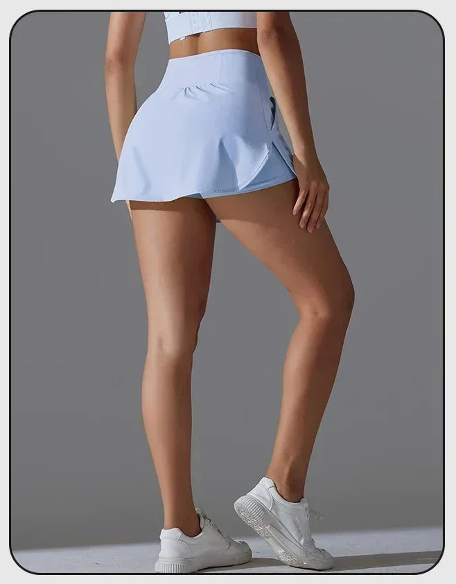 Women's High-Waist Yoga Shorts with Pockets — Gym Sportswear - 3Sons Sports & Fitness