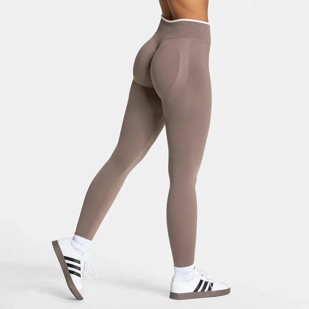 Women's Seamless Scrunch Booty Leggings — High-Waist Yoga Pants