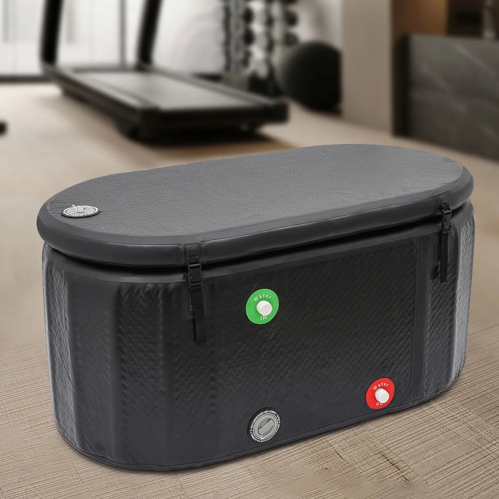 Inflatable Ice Bath For Athletes 370L With Pump Repair Kit - 3Sons Sports & Fitness