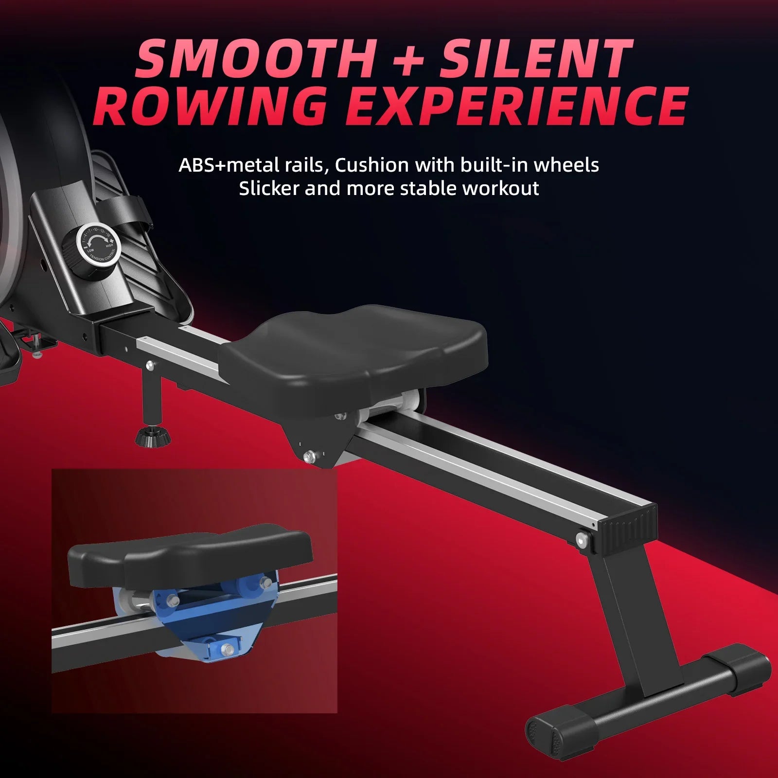 Botifly Magnetic Rowing Machine for Home Gym with Quiet Operation - 3Sons Sports & Fitness