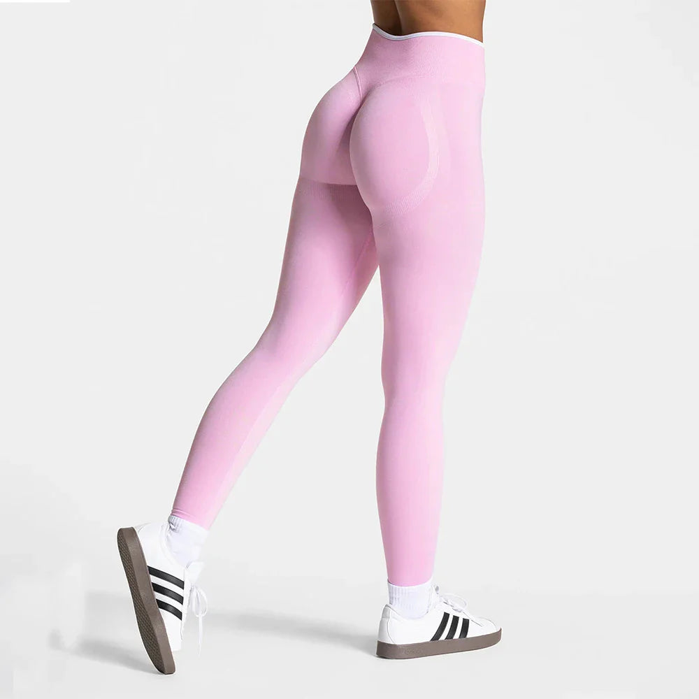 Women's Seamless Scrunch Booty Leggings — High-Waist Yoga Pants
