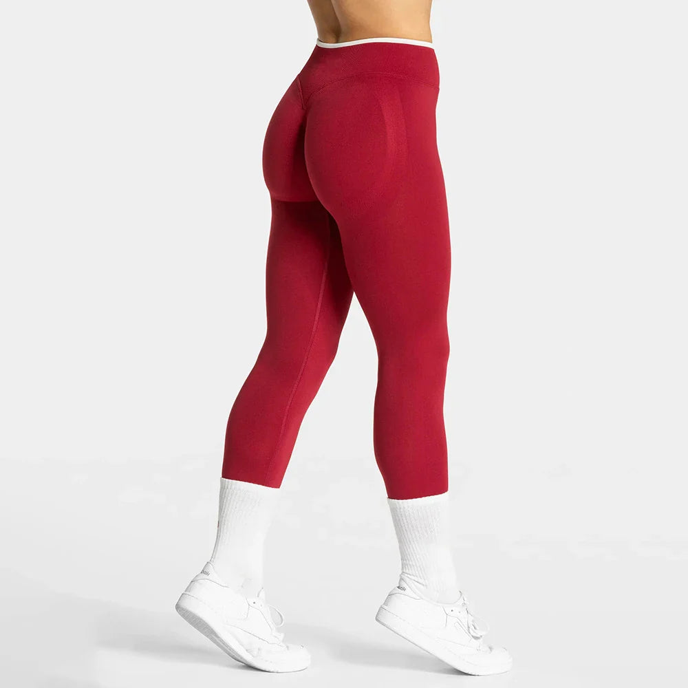 Women's Seamless Scrunch Booty Leggings — High-Waist Yoga Pants