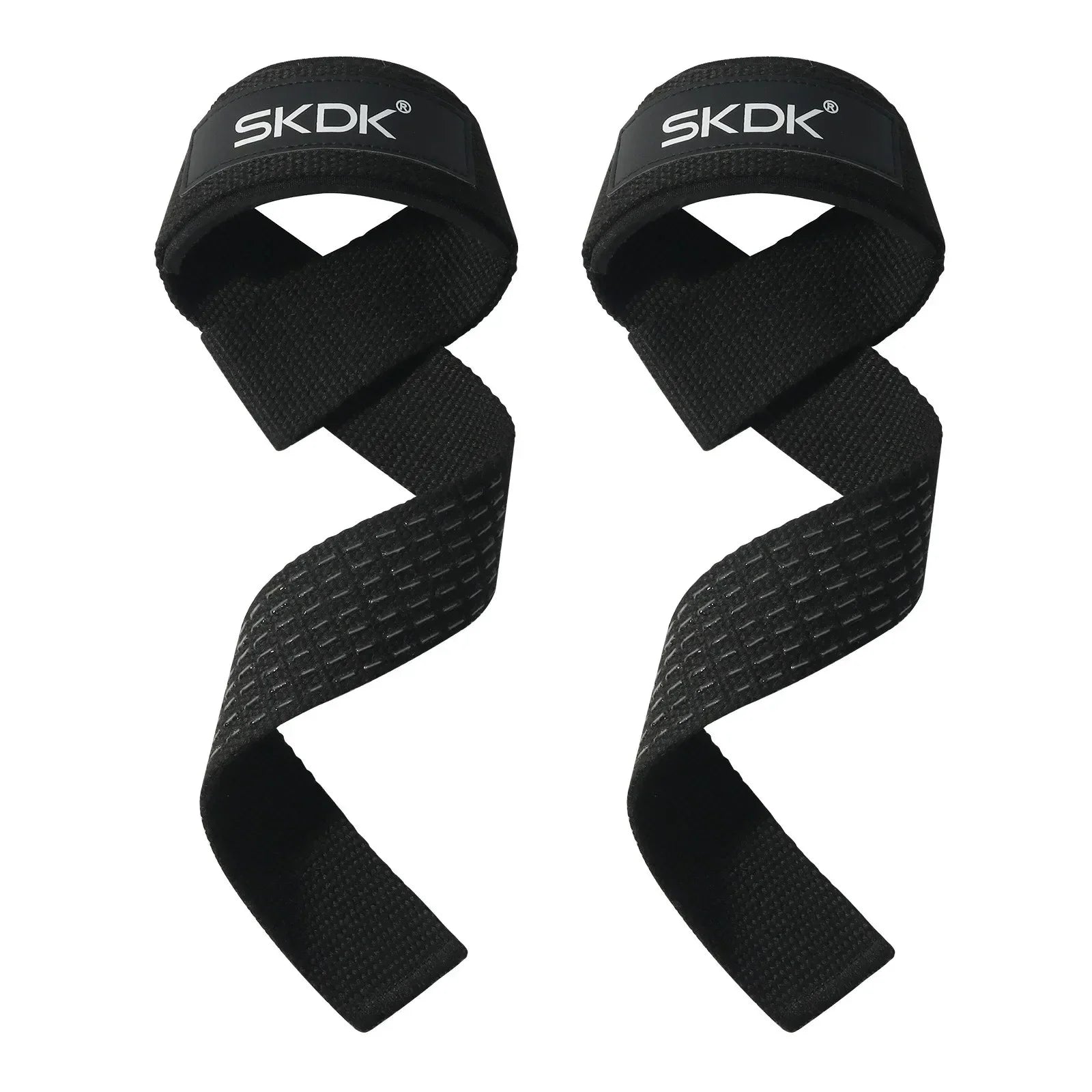 Adjustable Weightlifting Wrist Straps | Non-Slip Gym Lifting Support Bands